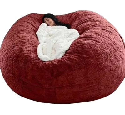 Ultra Soft Bean Bag Chair, Memory Foam Bean Bag Chair with Microsuede Cover