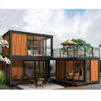 Coffee Shop and Resort Use Modular Steel Beach Villa House