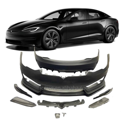 For Tsla Models New Upgrade Modification Resin  Body Kit Bumper Bodykit