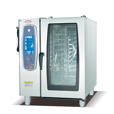 Automatic Multifunctional Bakery Convection Combi Oven Full Size 10 Trays Combi Oven