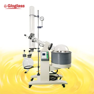China Hot Sale 10L Rotary Evaporator Turnkey Setup Rotovap RE-5210