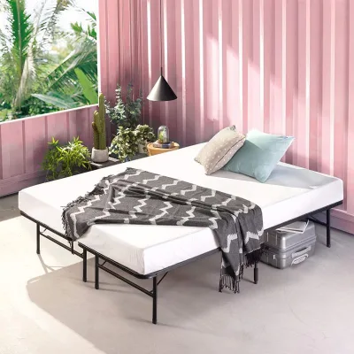 Folding Table Frame/Base Low Double Smart King Size Hotel Queen Soft Mattress Bed Frame With Storage