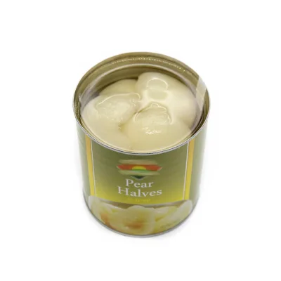 New Season Canned Pear Slice in Syrup Top Quality Canned Fruit Factory Price