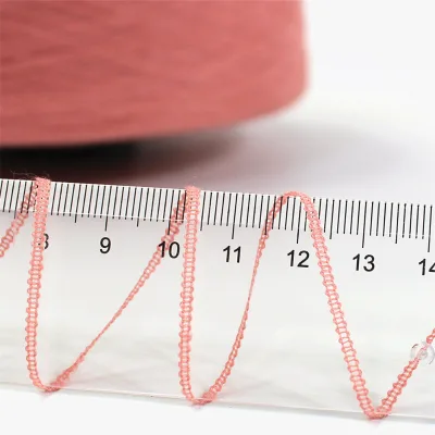 Fashion Style 1/7NM 7NM Dyed Colors 68%Acrylic 32%Nylon Fancy Crochet Yarn for Sweater