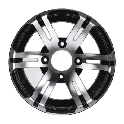 12inch ATV Wheel Rim Hub Aluminum Alloy High Strength Replacement for Quad Bike Go Kart Cart Off Road Vehicle