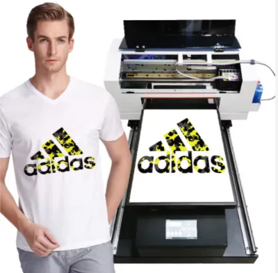 Desktop Full Printing Cotton DTG Printer for T-Shirts with 1 Year Warranty