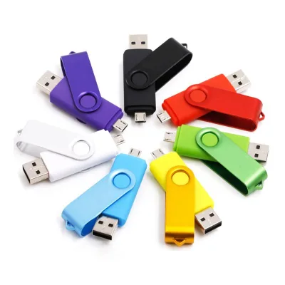 OTG Model Multi Color New USB 3.1 Micro USB Promotional Gift Plastic USB Flash Drive