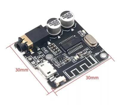 MP3 Bluetooth Decoding Board, Car Speaker, Audio Power Amplifier Board, 4.1 DIY Bluetooth 5.0 Audio Receiver Module