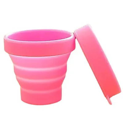 Factory Direct Price Wholesale Custom Folding Silicone Water Cup Folding Reusable Silicone Water Cup