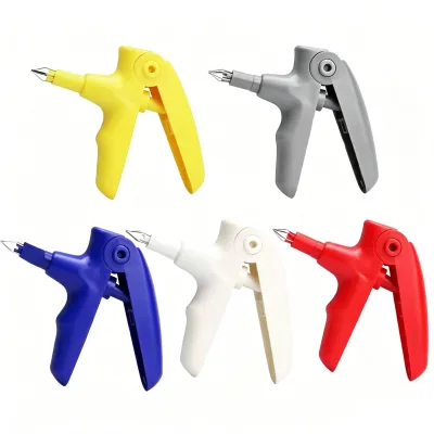 Dental Orthodontic Ligation Gun Transparent Colored Interdental Separator Ligation Ring Placement
