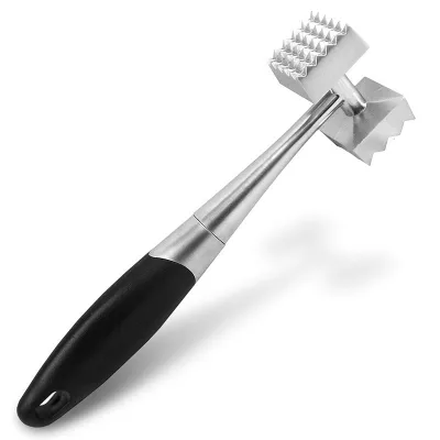 Factory Direct Sale Multifunctional Zinc Alloy Double-sided Steak Hammer Creative Household Kitchen Tools