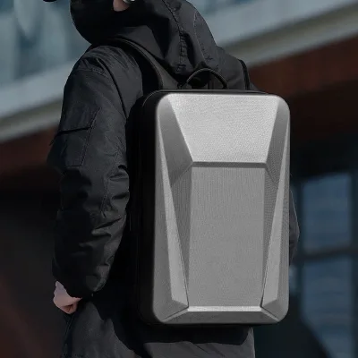 Custom Expanding Backpack Large-Capacity Waterproof Esports Bag Multi-Functional Business Elite Travel PC Hard-Shell Polyester