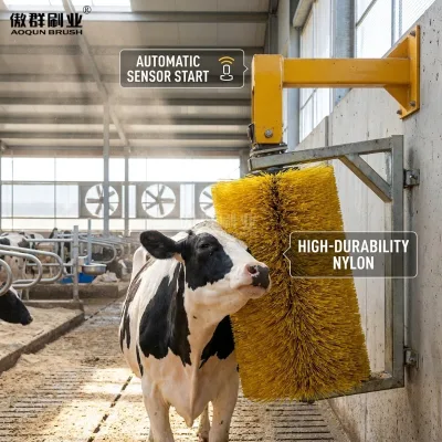 Livestock Cattle Comfort Brush Cow Half Round Cow Brush Cow Cleaning Brush