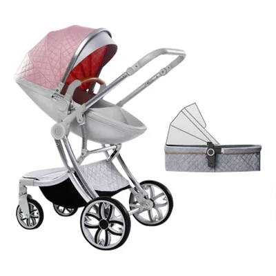 Brand New Bionic Egg Shell Comfortable Baby Pram Widened Space Adjustable Push Handle Baby Stroller