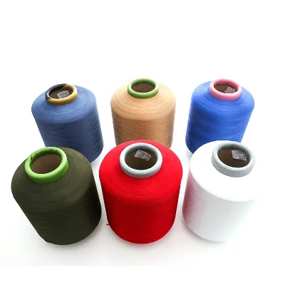 Special-shaped Section FTY 2075 Spandex Covered Yarn for Weaving