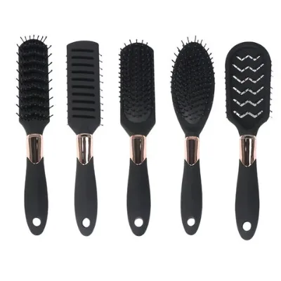 Customized label hair brush, straight hair brush, anti tangling scalp massage, hair comb, hair cutting tool