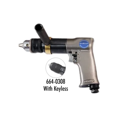 1/2" Reversible Air Drill With Key Less Multifunctional Professional Reversible Air Drill