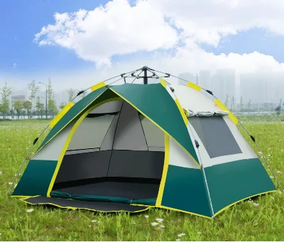 China Manufacturer Family Glamping Tent Hot Sale Uv Protection 2/4/6/8 Person Luxury Tents