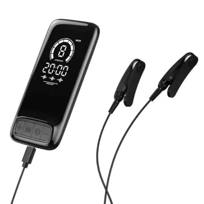 CE Certified Ear Clip Acupoint Massager Micro Pulse Relax Device for Home Rest Care