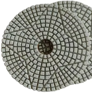 Top Sale 3-Step Diamond Flexible Polishing Pads for Stone OEM Customizable Buffing Pads with Good Price for American Market