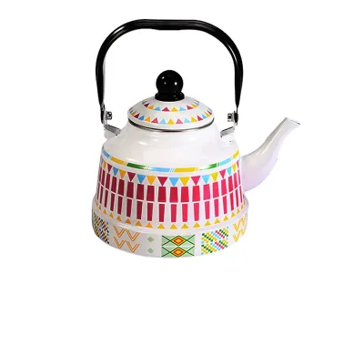 Hot Selling 2.5L Large Enamel Water Kettle Teapot for Gas Stove and Induction