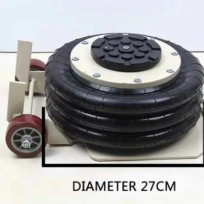 Good Sale Portable 3T air Car Jack Foldable Pneumatic Car Jack Using air Bag Jack Lift for Truck