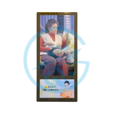 18.5 + 10.1 Inch Indoor Elevator Media Dual Screen Display Digital Signage Frame and Dual Screen Advertising Display