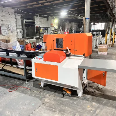 Aluminum Alloy Fully Automatic 45-Degree Double-Head Miter Saw Cutting Machine for Framing Equipment Picture Frames Aluminum