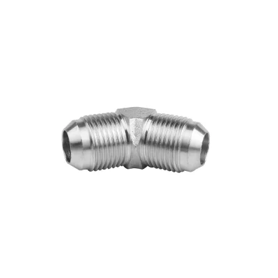 High Pressure Stainless Carbon Steel Elbow 45 Degree Male JIC 2504 Hydraulic Connector Pipe Fitting Hydraulic Fittings JIC