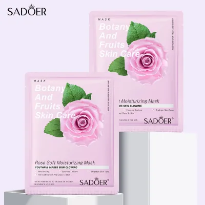 High Quality Beauty Skincare Deep Hydrating Moisturizing Firming Plant Fruit Moisturizing Natural Face Sheet Mask for Home Use