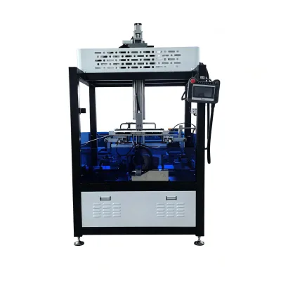 Semi-auto PLC & Motor Rigid Paper Box Forming Machine for Shoe/Gift Boxes 15-25pcs/min