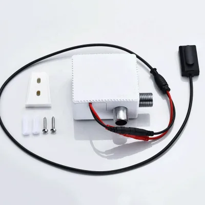 DC6V/AC220V Intalligent Infrared Sensor Automatic Kitchen Faucet Power Solenoid Faucet Valve Battery Holder Control Box