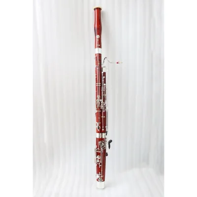 High End Maple Body With Mahogany Finish Bassoon Instrument Professional Bassoon with C Key High D Key Silver Plated Bassoon