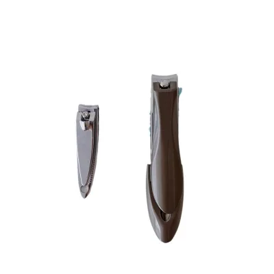 Splash-proof Stainless Steel Manicure Knife Nail Clippers.