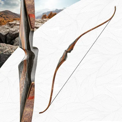 25-60 Lbs Black Hunter Recurve Bow Hunting Recurve Bow Good Quality Recurve Bow