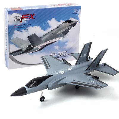 RC Combat Aircraft F35 RTF Electric Foam Fighter 4CH Dual Servo FX935 Steering Gear Aeroplane