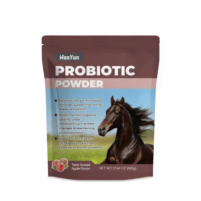 Large Animal Probiotic Powder | Gut Health & Immune Support Supplements With Digestive Enzymes for Horses
