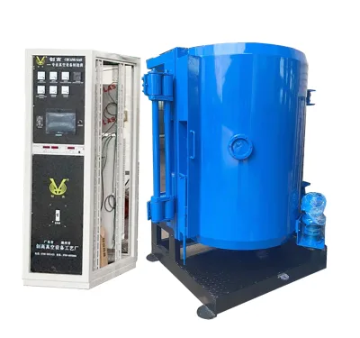 CGVAC Fast Coating Speed Plastic Part Plating Silver Aluminizing Machine Vacuum Metallizing Coating Machinery with Auto Plc