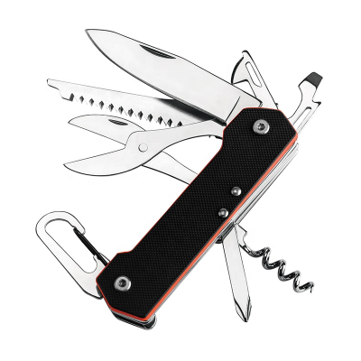 Stainless Steel Swiss Style Survival Knife Pocket Survival Pocket Knife Swiss Knife Camping