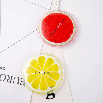 Wholesale Fruit Padded Sleeping Eye Mask Cool Gel Eye Pack Eyes Pads Patch Mask for Female