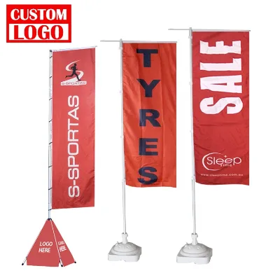 Nobori Banner Pole High Quality Nobori Flags for Outdoor Advertising Flag Double Sided Nobori Flag