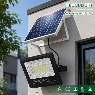 Professional Manufacturer AC220-240V IP65 20W-300W Wall-mounted Outdoor Solar Stadium Flood Lights Solar Projector Lamp