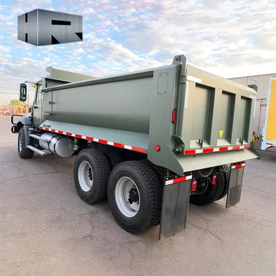 New Lightweight One-Piece Tipper Semi-Trailer Heavy Truck Dump Bodies with Right Steering