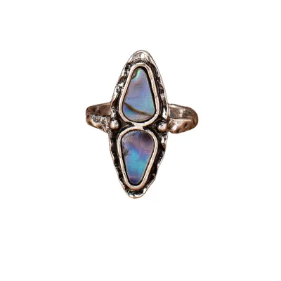 Flash Sale Unique Vintage Western Ring in Denim Style Factory Wholesale at Proper Price Main Material Alloy