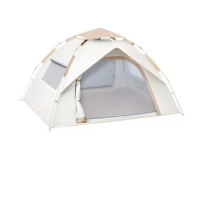 3-4 Person Outdoor Camping Tent Large Size Portable Waterproof Family Camping Shelter