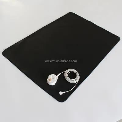 ESD EARTHING Grounding Mat With 15 Foot Grounding Cord. Grounded Earth Therapy for EMF ESD Protection