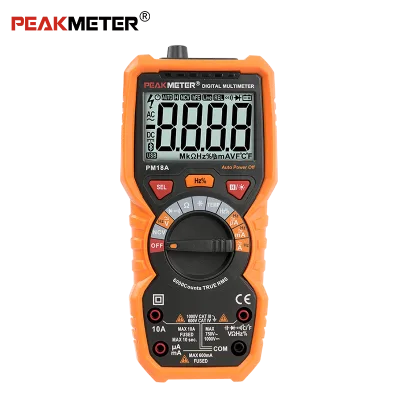 PM18A Wholesale Auto Range Dmm Digital Multimeter Multimeter Dmm Meter Digital Meter Automotive Dmm