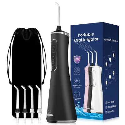 Wholesale Portable Cordless Water Flosser Dental Oral Irrigator IPX7 Waterproof 260ml Integrated Water Tank