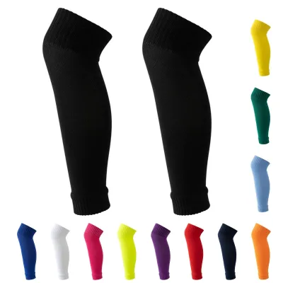HWN-0283#Compression Calf Support Unisex Soccer Socks Shin Guard Leg Sleeves for Men Women