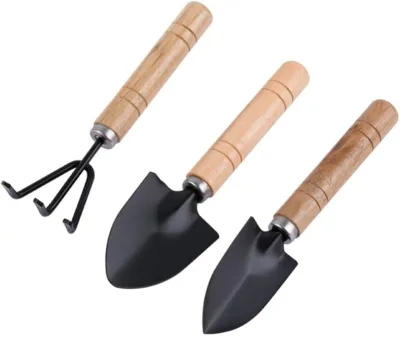 Garden Tool Set, 3 Pack Garden Hand Shovels